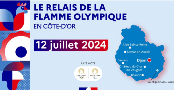 Pour tout savoir sur le passage de la flamme olympique en Côte d'Or ce vendredi