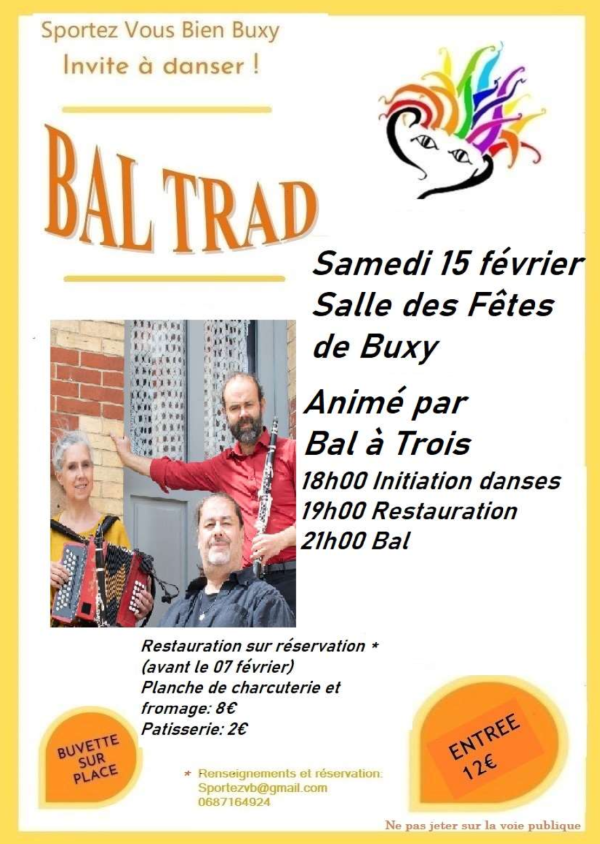 Sportez Vous Bien Buxy invite à danser 