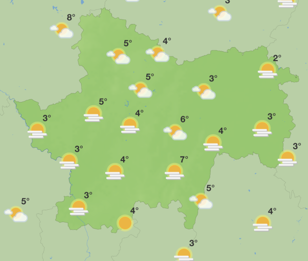 Février démarre en Saône et Loire comme janvier s'est terminé 