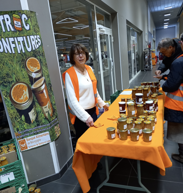 Joli succès pour le Troc confiture de la Banque Alimentaire Saône et Loire