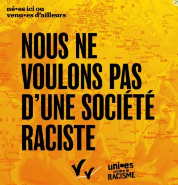 Journée internationale contre le racisme - Rendez-vous à Chalon ce samedi à 15H Place de l'hôtel de ville