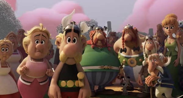 Bravo à Alain Chabat et à Netflix pour ce joli moment devant Astérix et le Combat des chefs