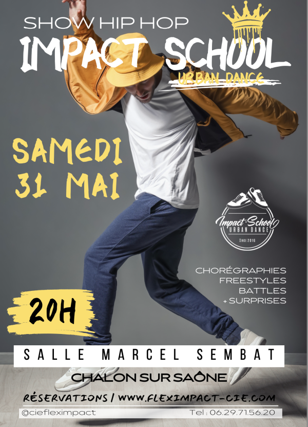 Un show de hip-hop à ne pas manquer le 31 mai à Chalon sur Saône 