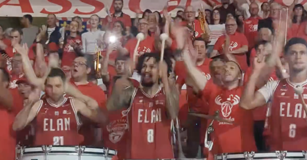 ELAN CHALON - Après Monaco... place à Dijon... les supporters chalonnais exultent pour une deuxième soirée de folie