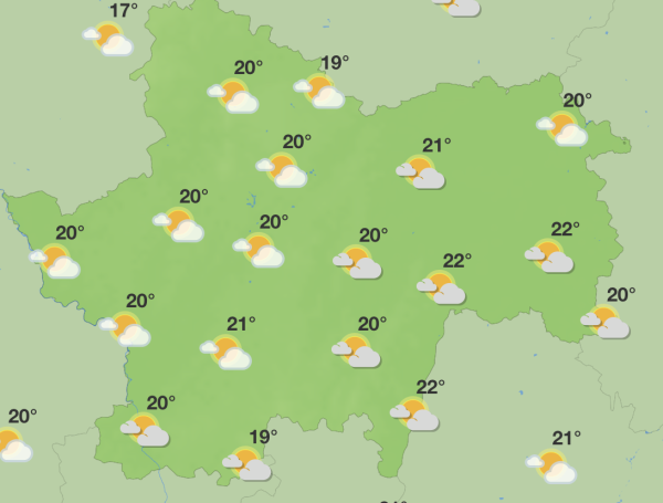 Un week-end entre soleil et ciel couvert en Saône et Loire