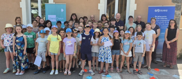 44 élèves de Saint-Rémy et Charrecey sensibilisés à la préservation de la ressource en eau dans le Grand Chalon