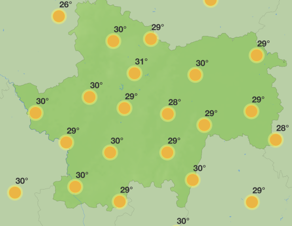 C'est reparti pour une semaine estivale en Saône et Loire
