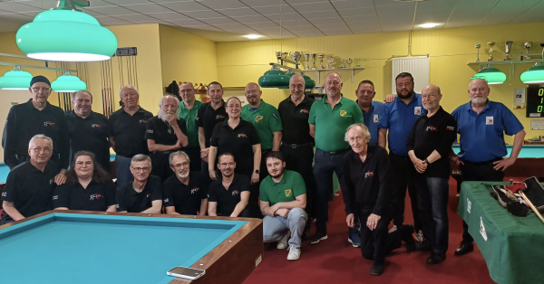 BILLARD CLUB CHALONNAIS – L’équipe Chalonnaise de 3 Bandes rate le coche de la Finale de France Division 4 saison 2025