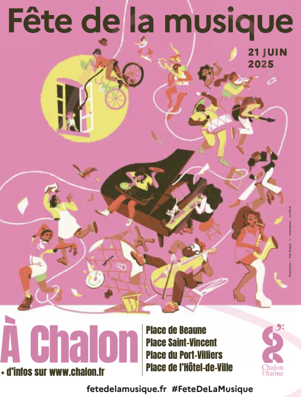FETE DE LA MUSIQUE A CHALON - Découvrez tout le programme et les lieux