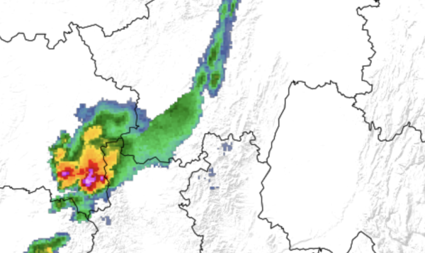 Les orages aux portes de la Saône et Loire ce dimanche soir
