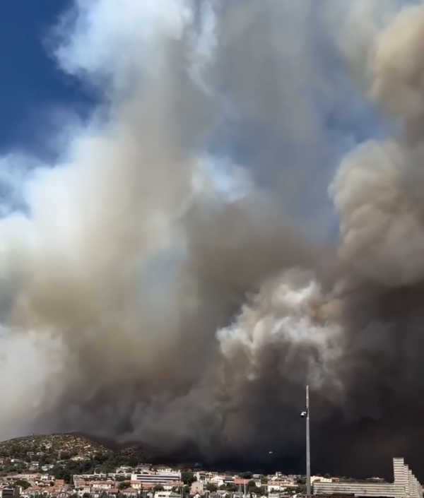Les incendies aux portes de Marseille