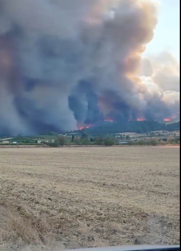 AUDE - CORBIÈRES - Le feu est fixé mais plus de 1000 sapeurs-pompiers toujours mobilisé - Le dernier point de la Préfecture 