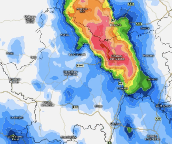 ORAGES - Les prévisions orageuses se confirment pour le Val de Saône 
