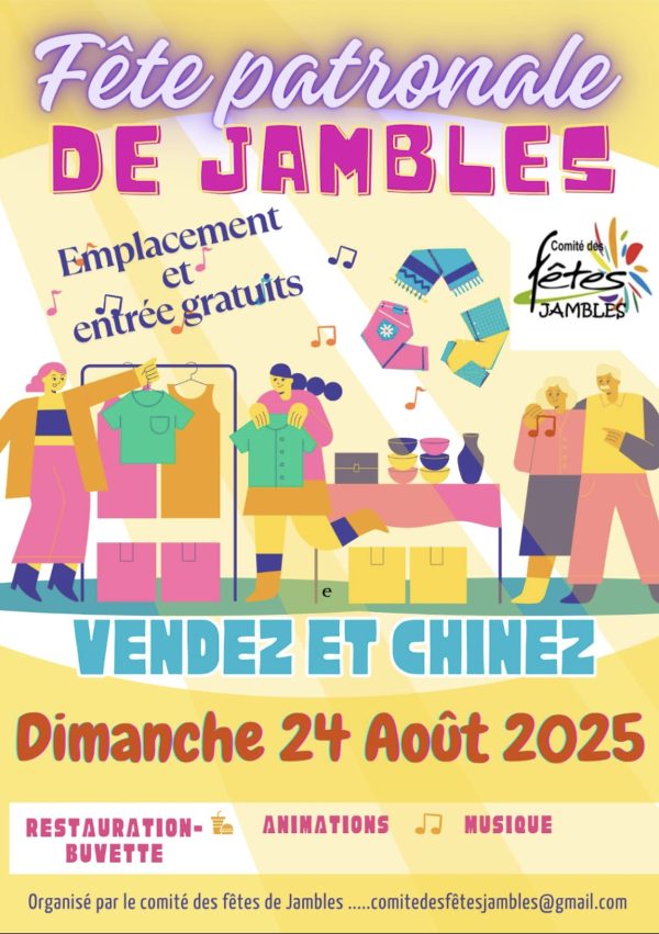 La fête patronale de Jambles, c'est ce dimanche 