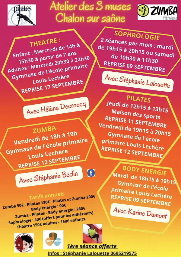 L'Atelier des 3 muses fait sa rentrée  