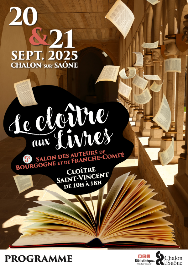 Le 5e Salon des auteurs de Bourgogne-Franche Comté - C'est ce week-end  
