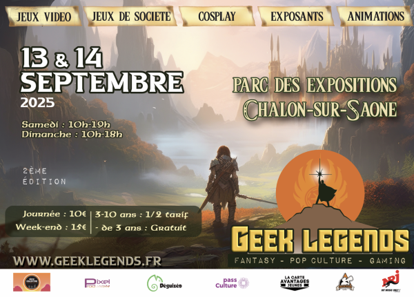 La 2e Edition du salon Geek vous attend ce week-end au Parc des Expositions 