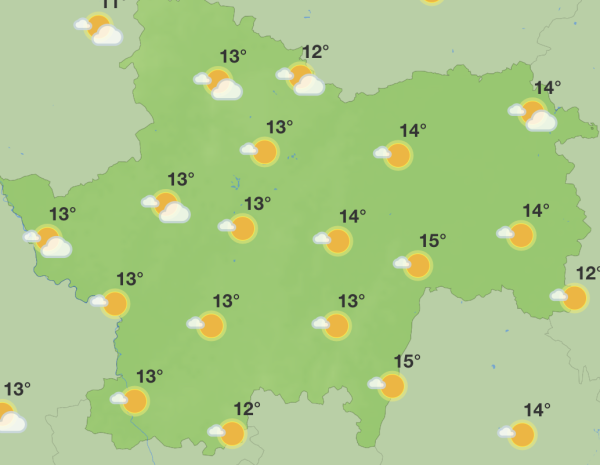 Le week-end devrait être sympa en Saône et Loire 