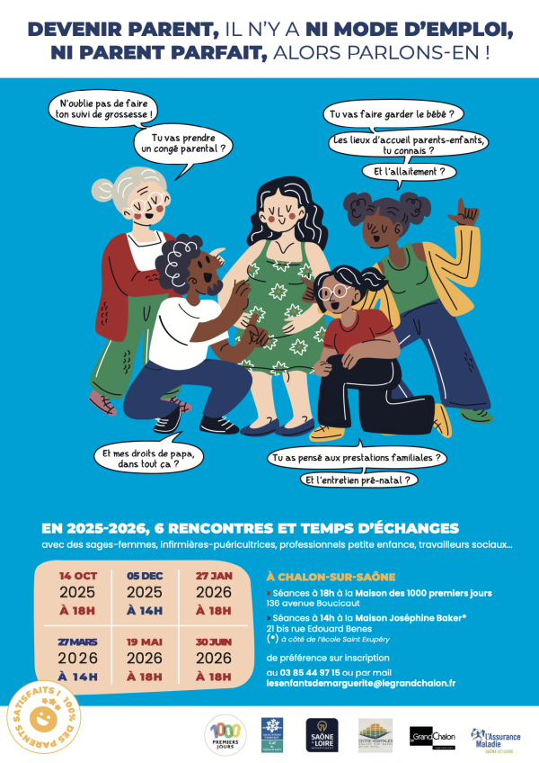 Naître parent, ça se prépare… ensemble ! Lancement d’une action partenariale autour de la naissance