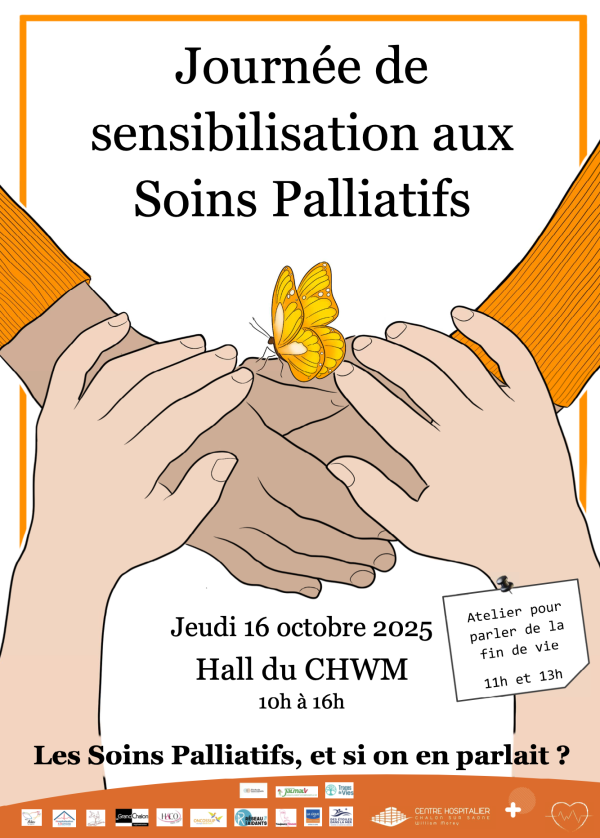 Journée de sensibilisations aux soins palliatifs le 16 octobre à l'hôpital de Chalon 