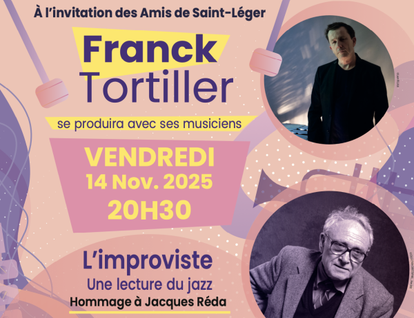 Rendez-vous le 14 novembre à Saint-Léger-sur-Dheune autour de Franck Tortiller et ses musiciens 