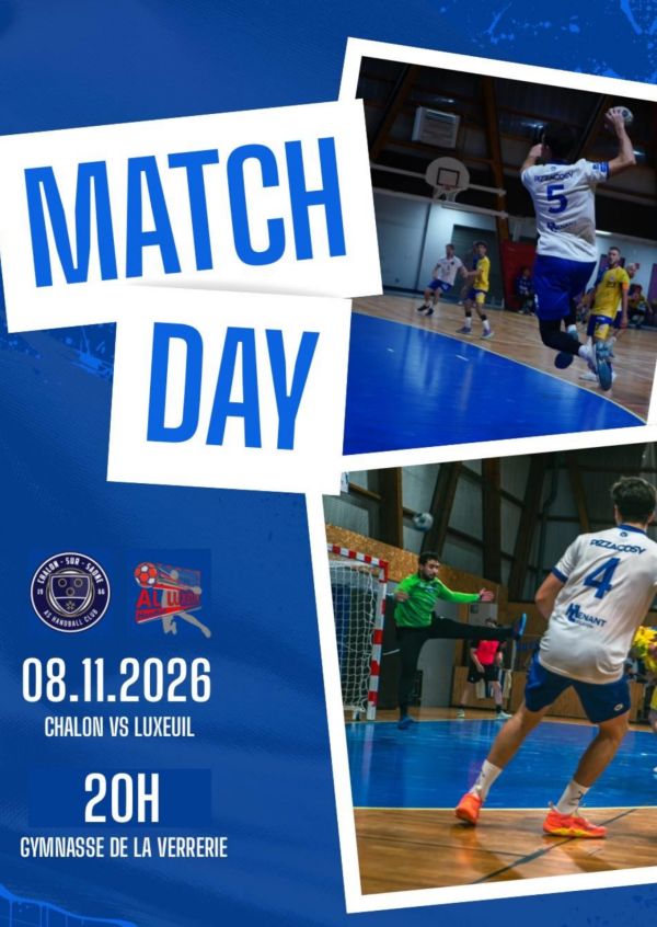 HANDBALL - Chalon reçoit Luxeuil ce samedi soir à la Verrerie 