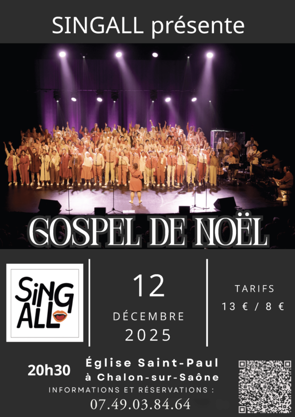 L'association des parents d'élèves de  Le Devoir - Saint Charles annonce son gospel de Noël