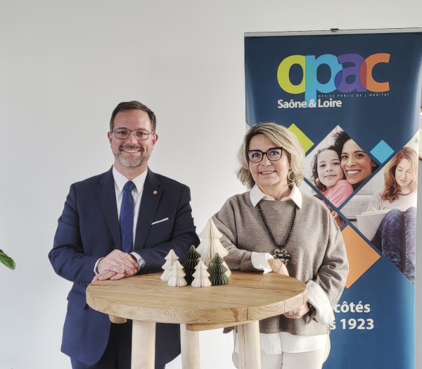 Christine Robin élue présidente de l’OPAC de Saône-et-Loire