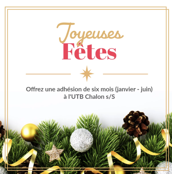 Cadeau de Noël UTB - Offrez un semestre à l'UTB ! 