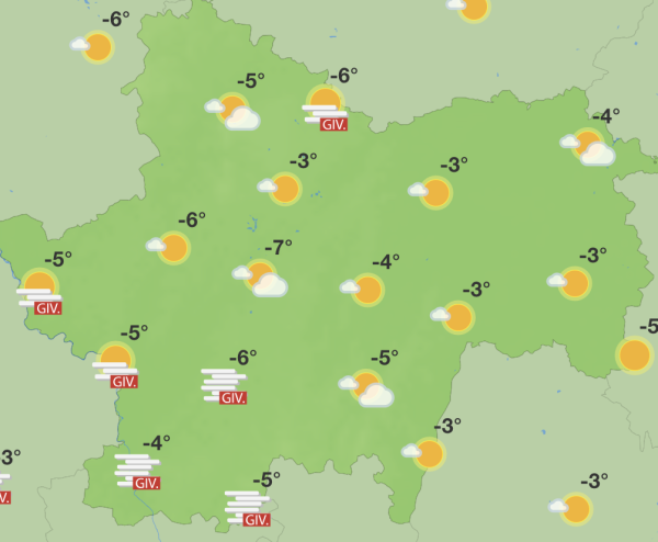 Attention aux brouillards givrants ce dimanche matin en Saône et Loire 