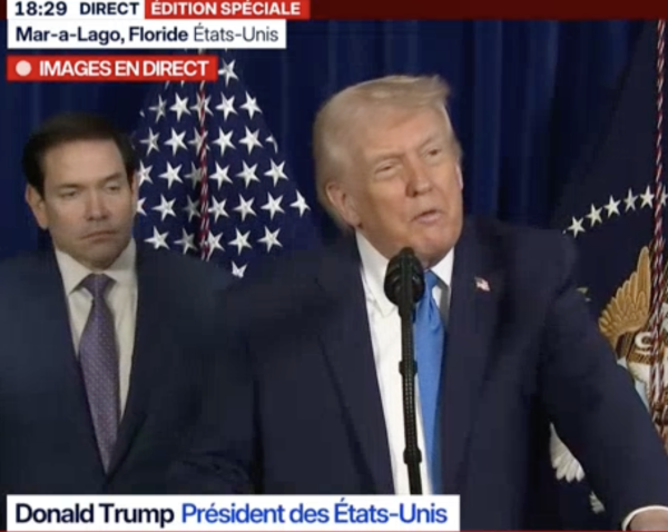 La présidente par intérim du Venezuela "payera plus cher que Nicolas Maduro" si elle "ne fait pas ce qu'il faut", menace Donald Trump