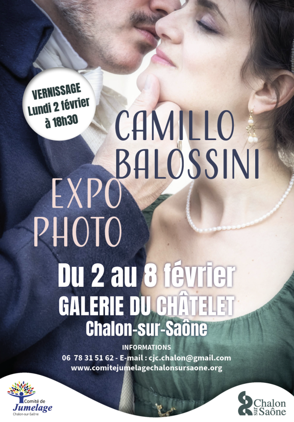 Le photographe italien Camillo Balossini s'expose à la galerie du Châtelet 