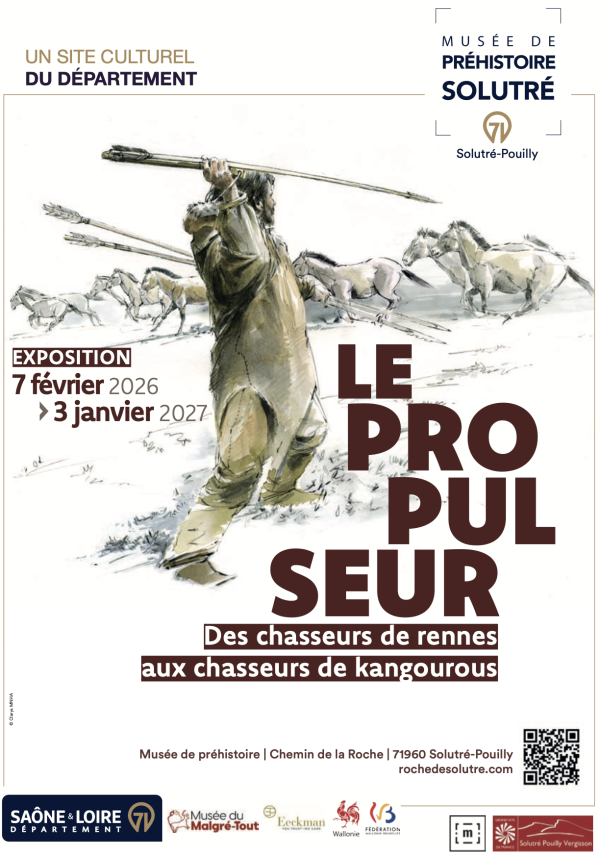 Le musée de préhistoire de Solutré vous emmène dans l'histoire du propulseur 