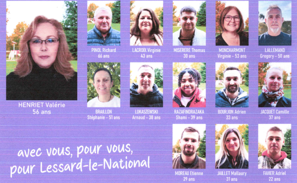 MUNICIPALES 2026 - LESSARD LE NATIONAL - Valérie Henriet, tête de liste aux municipales de mars prochain 
