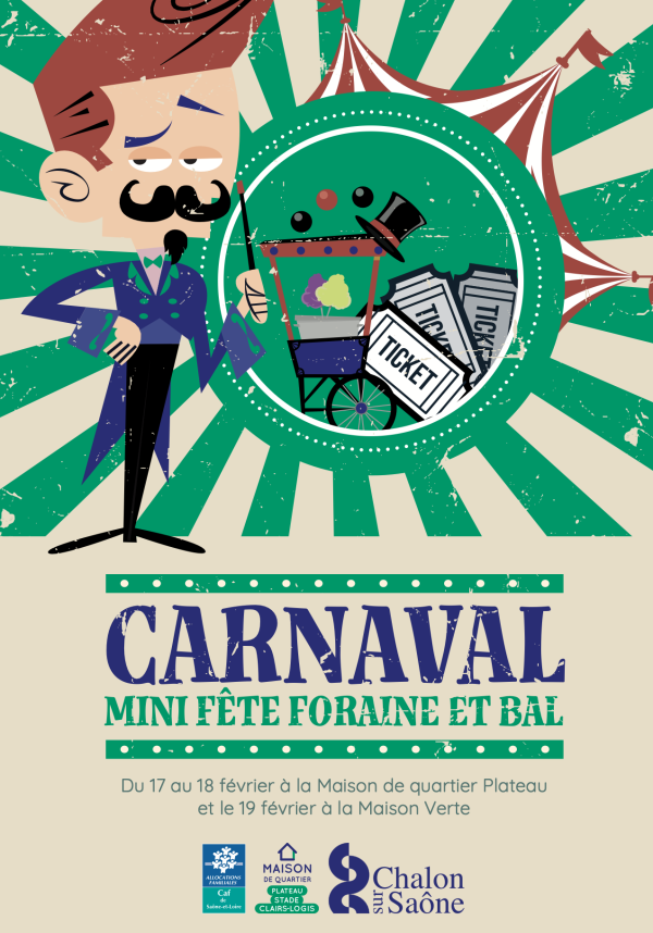 Carnaval, mini fête foraine et bal  cette semaine à Chalon 