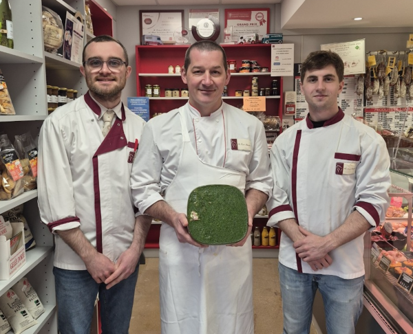 La boucherie Au Tendre Charolais de Givry revient de Paris remplie de médailles 