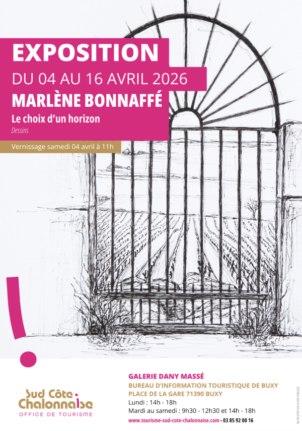 Marlène Bonnaffé expose du 4 au 16 avril à Buxy 