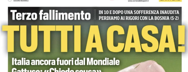 COUPE DU MONDE FOOTBALL - Scénario incroyable ! L'Italie éliminée pour la 3e fois... l'Irak se qualifie dans le groupe de la France 