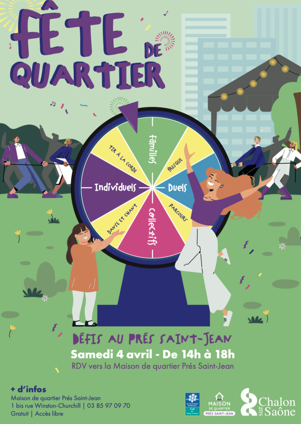 Le quartier des Près Saint Jean est à la fête ce samedi 