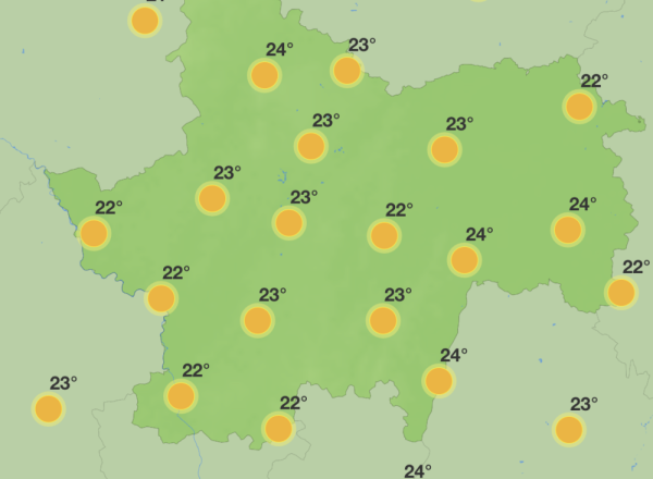 Le "seuil de forte chaleur"  dépassé en ce lundi de Pâques 