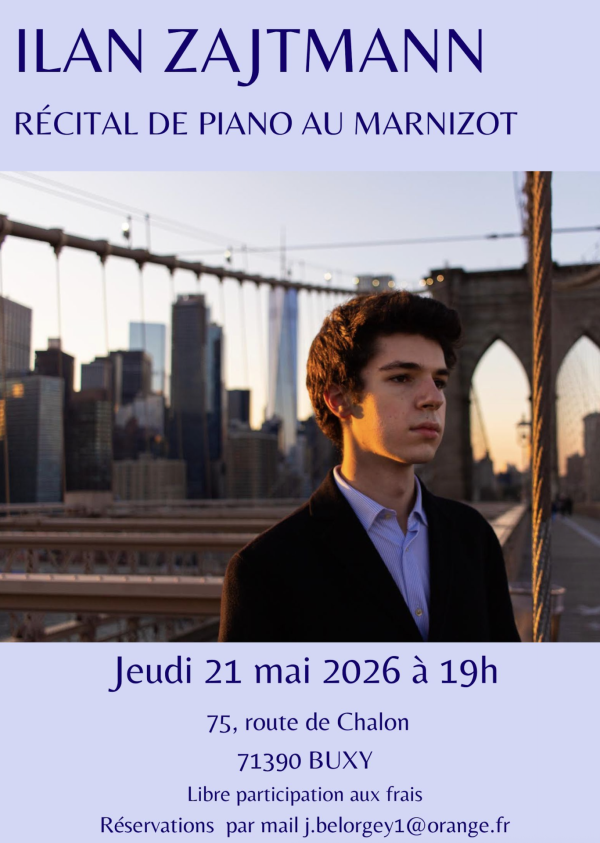 Concert de printemps du Marnizot le 21 avril 
