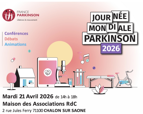Une journée unique en son genre dédiée à Parkinson ce mardi à Chalon 