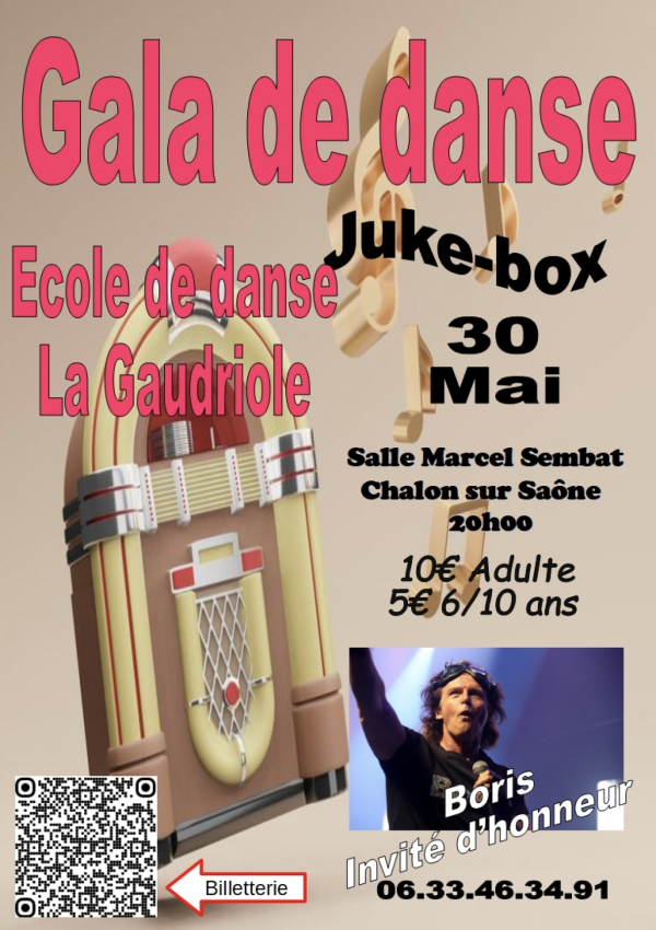 La Gaudriole organise son gala de danse à la salle Marcel Sembat le 30 mai - Il est temps de vous inscrire 