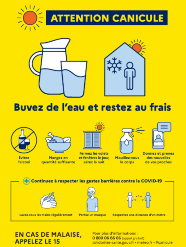 Le pic de chaleur attendu ces jeudi et vendredi... après c'est la descente 