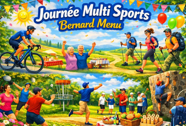 Le G.C.R.S fait sa fête à la Roseraie Journée Multi Sports Bernard MENU