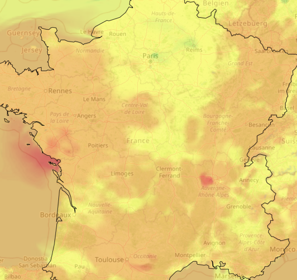Pollution à l'ozone - Attention aux personnes fragiles - le coup de chaud accentue la pollution 