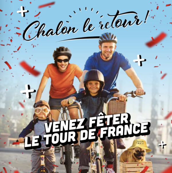 TOUR DE FRANCE - Ce samedi, Chalon et les quais de Saône sont à la fête 