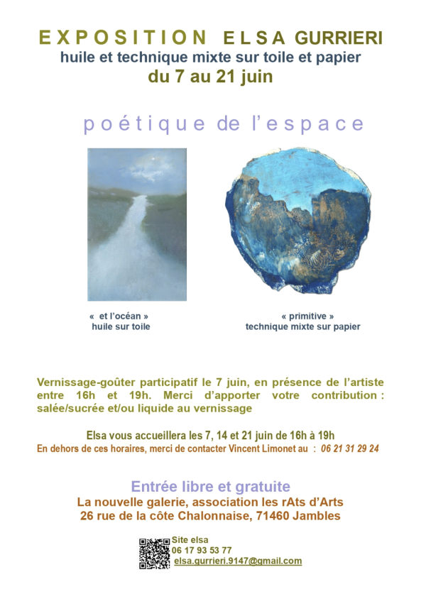 Elsa Gurrieri s'expose jusqu'au 21 juin à Jambles 
