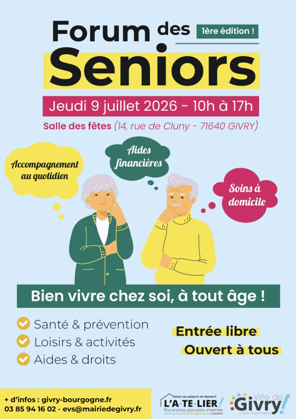1ère édition du Forum des Seniors : un rendez-vous pour bien vieillir et rester autonome