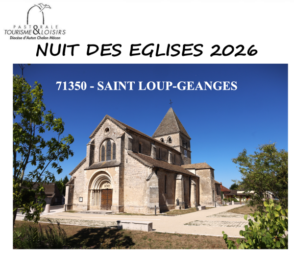 Nuit des Eglises - l'église de Saint-Loup Géanges mobilisée 